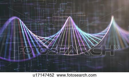 Stock Image - DNA molecule, computer illustration.. Fotosearch
