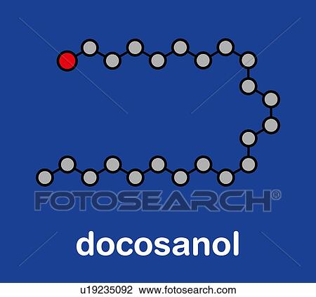 Docosanol antiviral drug, molecular model View Large Photo Image Stock Image - Docosanol antiviral drug, molecular model. Fotosearch