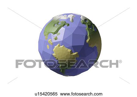 Stock Photography - Earth, illustration. Fotosearch