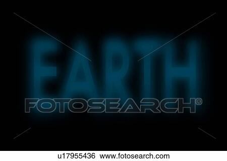 Stock Photograph - Earth sign, illustration. Fotosearch