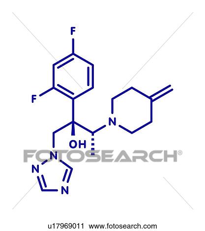 Efinaconazole antifungal drug, molecular model View Large Photo Image Stock Image - Efinaconazole antifungal drug, molecular model. Fotosearch