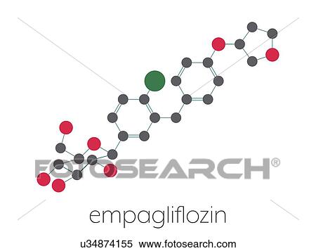Empagliflozin diabetes drug, molecular model View Large Photo Image Stock Photography - Empagliflozin diabetes drug, molecular model. Fotosearch
