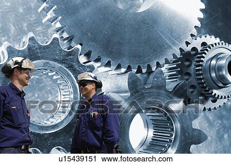 Engineers and gears View Large Photo Image Stock Image - Engineers and gears. Fotosearch
