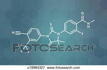Enzalutamide prostate cancer drug, molecular model View Large Photo Image Stock Photo - Enzalutamide prostate cancer drug, molecular model. Fotosearch