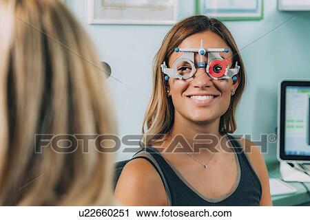 Eye examination View Large Photo Image Stock Image - Eye examination. Fotosearch