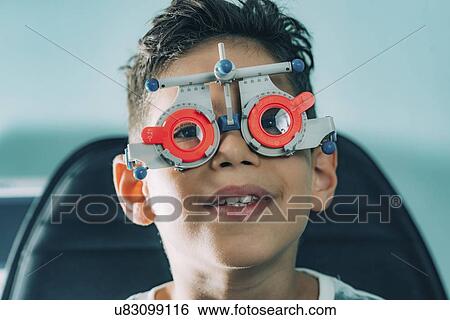 Eye examination View Large Photo Image Stock Photograph - Eye examination. Fotosearch