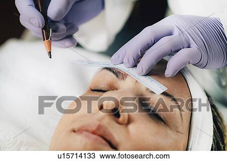 Eyebrow microblading View Large Photo Image Stock Image - Eyebrow microblading. Fotosearch