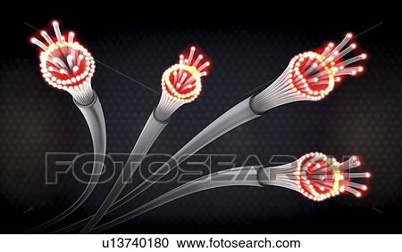 Fibre optics, illustration View Large Photo Image Stock Image - Fibre optics, illustration. Fotosearch