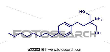 Fingolimod multiple sclerosis drug, molecular model View Large Photo Image Stock Image - Fingolimod multiple sclerosis drug, molecular model. Fotosearch