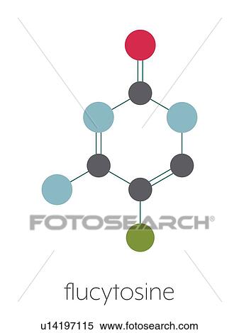 Flucytosine antimycotic drug, molecular model View Large Photo Image Stock Photography - Flucytosine antimycotic drug, molecular model. Fotosearch