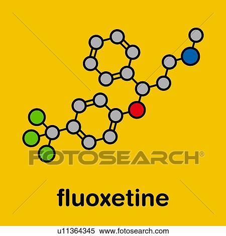 Stock Photography - Fluoxetine antidepressant drug. Fotosearch