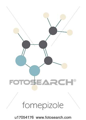Fomepizole methanol poisoning antidote, molecular model View Large Photo Image Stock Photograph - Fomepizole methanol poisoning antidote, molecular model. Fotosearch