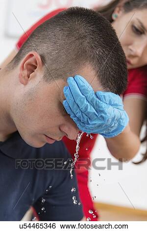 Food poisoning first aid training View Large Photo Image Stock Photograph - Food poisoning first aid training. Fotosearch