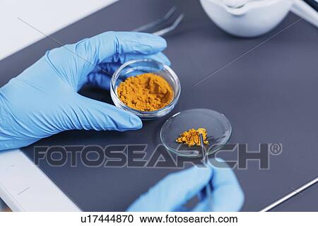 Stock Image - Food safety laboratory. Fotosearch