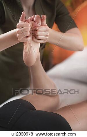 Foot Sports Massage Therapy View Large Photo Image Stock Photo - Foot Sports Massage Therapy. Fotosearch