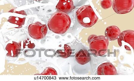Stock Image - Fruit smoothie, conceptual illustration. Fotosearch