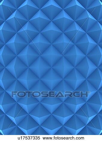 Stock Photography - Geometric surface, illustration. Fotosearch