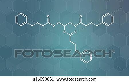 Stock Photography - Glycerol phenylbutyrate urea cycle disorder drug molecule. Fotosearch