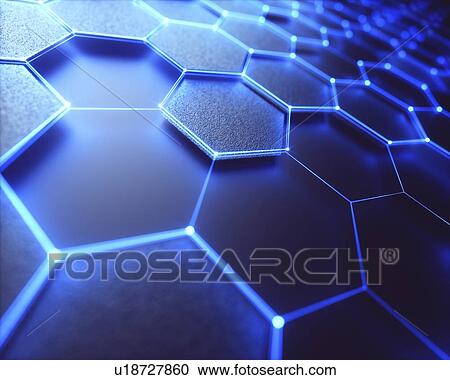 Graphene sheet, conceptual computer illustration. View Large Photo Image Stock Image - Graphene sheet, conceptual computer illustration.. Fotosearch