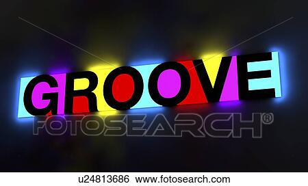 Stock Photograph - Groove, conceptual illustration. Fotosearch