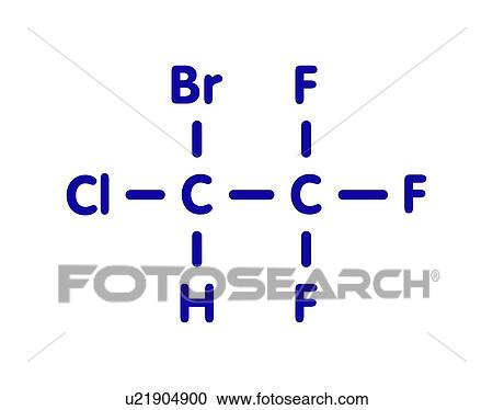 Halothane general anesthetic drug, molecular model View Large Photo Image Stock Image - Halothane general anesthetic drug, molecular model. Fotosearch