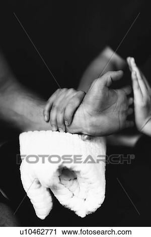 Stock Image - Hand massage. Fotosearch