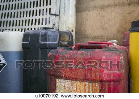 Stock Image - Hazardous waste. Fotosearch