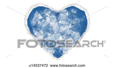 Heart shape, illustration View Large Photo Image Stock Image - Heart shape, illustration. Fotosearch