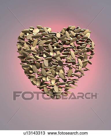 Heart shape made from pills, illustration. View Large Photo Image Stock Image - Heart shape made from pills, illustration.. Fotosearch