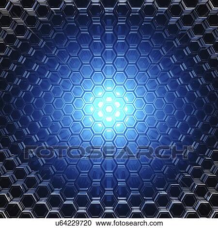 Hexagonal pattern, illustration View Large Photo Image Stock Image - Hexagonal pattern, illustration. Fotosearch