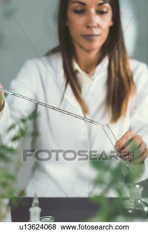 Stock Photo - Homeopathic remedy preparation. Fotosearch