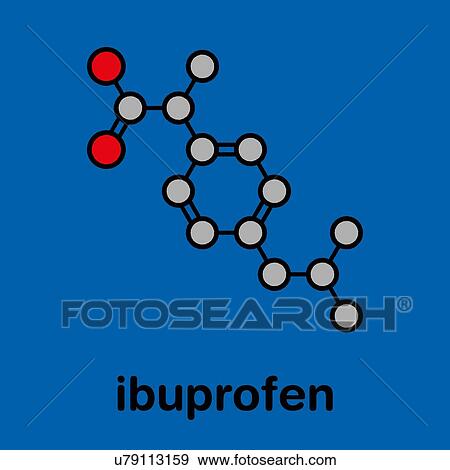 Ibuprofen pain and inflammation drug, molecular model View Large Photo Image Stock Photo - Ibuprofen pain and inflammation drug, molecular model. Fotosearch