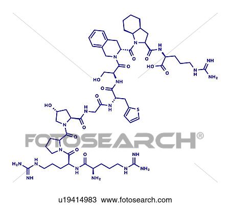 Icatibant hereditary angioedema drug, molecular model View Large Photo Image Stock Image - Icatibant hereditary angioedema drug, molecular model. Fotosearch