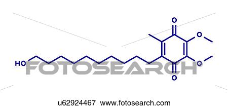Idebenone drug, molecular model View Large Photo Image Stock Photo - Idebenone drug, molecular model. Fotosearch