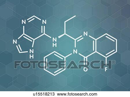 Idelalisib leukemia drug, molecular model View Large Photo Image Stock Image - Idelalisib leukemia drug, molecular model. Fotosearch