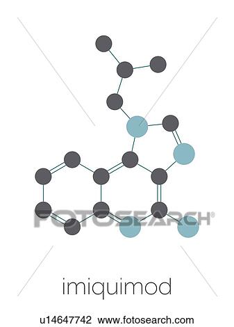 Imiquimod topical skin cancer drug, molecular model View Large Photo Image Stock Image - Imiquimod topical skin cancer drug, molecular model. Fotosearch