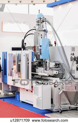 Stock Photo - Injection moulding machine. Fotosearch