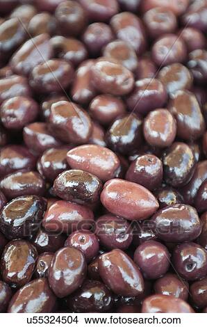 Picture - Kalamata olives. Fotosearch