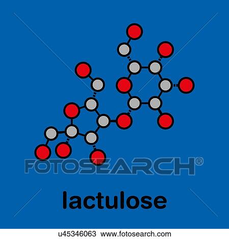 Lactulose chronic constipation drug, molecular model View Large Photo Image Stock Image - Lactulose chronic constipation drug, molecular model. Fotosearch
