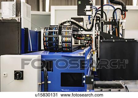 Laser cutting machine View Large Photo Image Stock Image - Laser cutting machine. Fotosearch