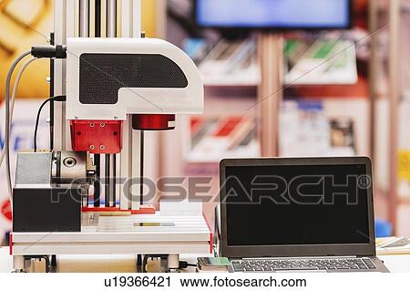 Stock Image - Laser marker. Fotosearch