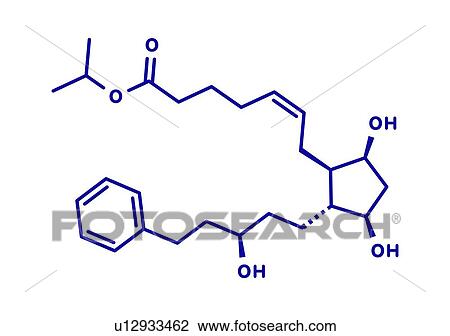 Latanoprost glaucoma drug, molecular model View Large Photo Image Stock Image - Latanoprost glaucoma drug, molecular model. Fotosearch