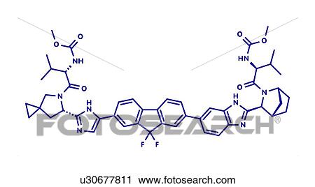 Ledipasvir hepatitis C virus drug, molecular model View Large Photo Image Stock Image - Ledipasvir hepatitis C virus drug, molecular model. Fotosearch