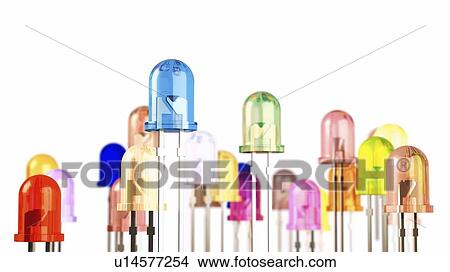 LEDs, illustration View Large Photo Image Picture - LEDs, illustration. Fotosearch