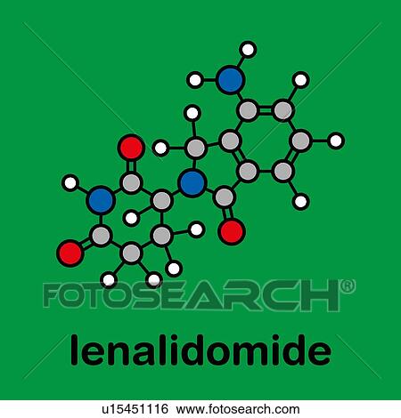 Lenalidomide multiple myeloma drug, molecular model View Large Photo Image Stock Photograph - Lenalidomide multiple myeloma drug, molecular model. Fotosearch