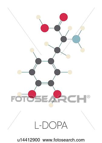 Levodopa Parkinson's disease drug, molecular model View Large Photo Image Stock Image - Levodopa Parkinson's disease drug, molecular model. Fotosearch
