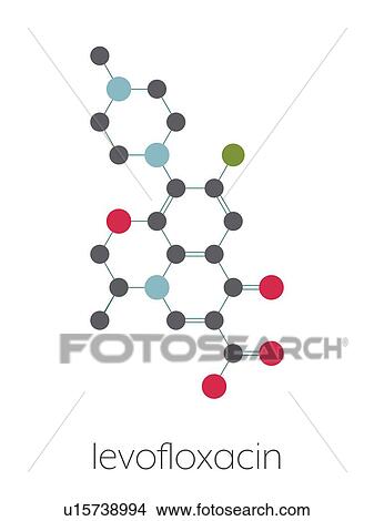 Levofloxacin antibiotic drug, molecular model View Large Photo Image Picture - Levofloxacin antibiotic drug, molecular model. Fotosearch