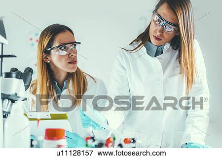 Stock Photo - Life sciences research. Fotosearch