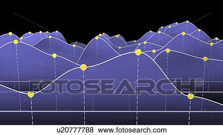 Line graphs, illustration View Large Photo Image Stock Photo - Line graphs, illustration. Fotosearch