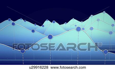 Line graphs, illustration View Large Photo Image Stock Photo - Line graphs, illustration. Fotosearch